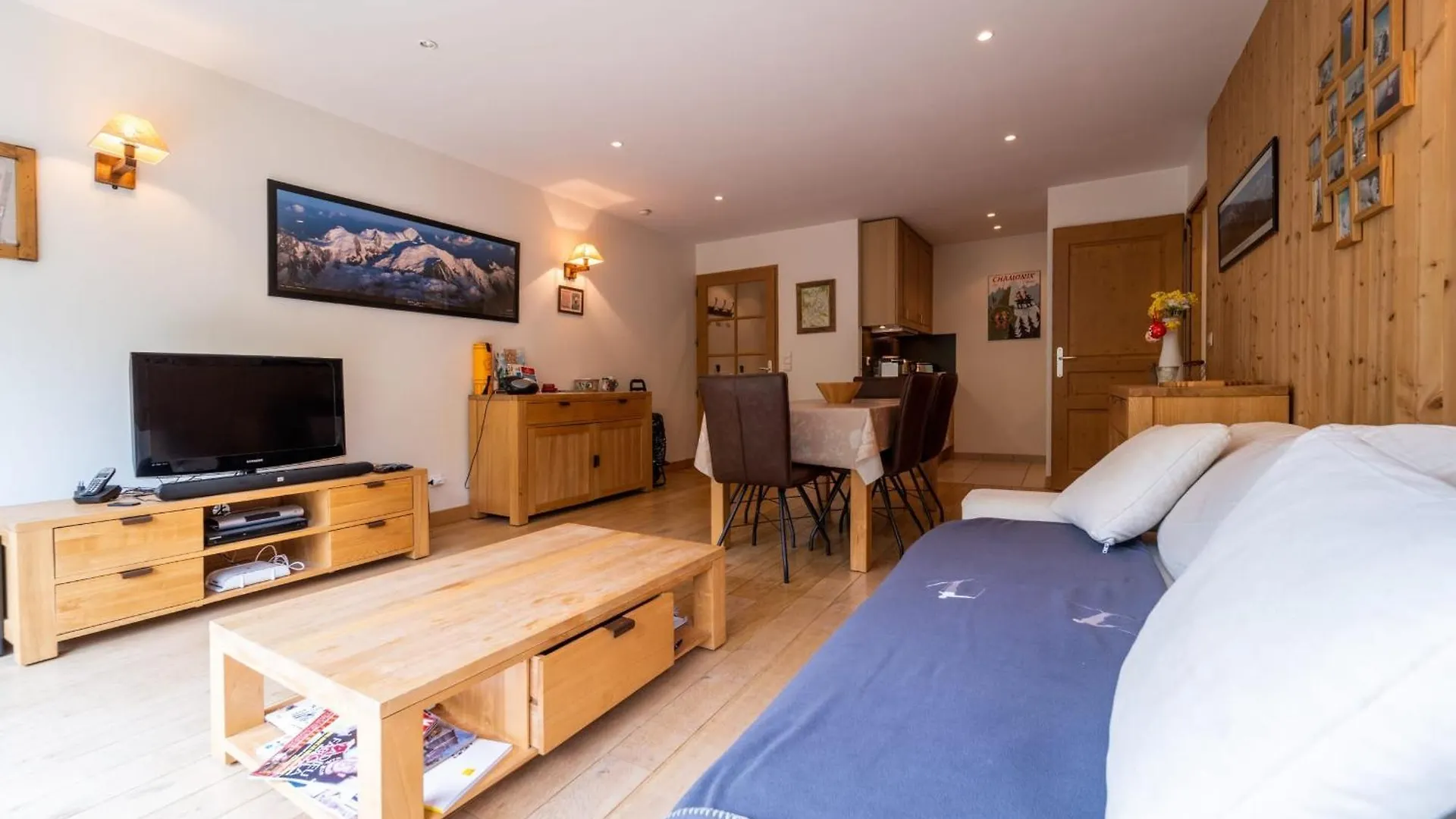Bright Apartment - Near Mont Blanc شامونكس